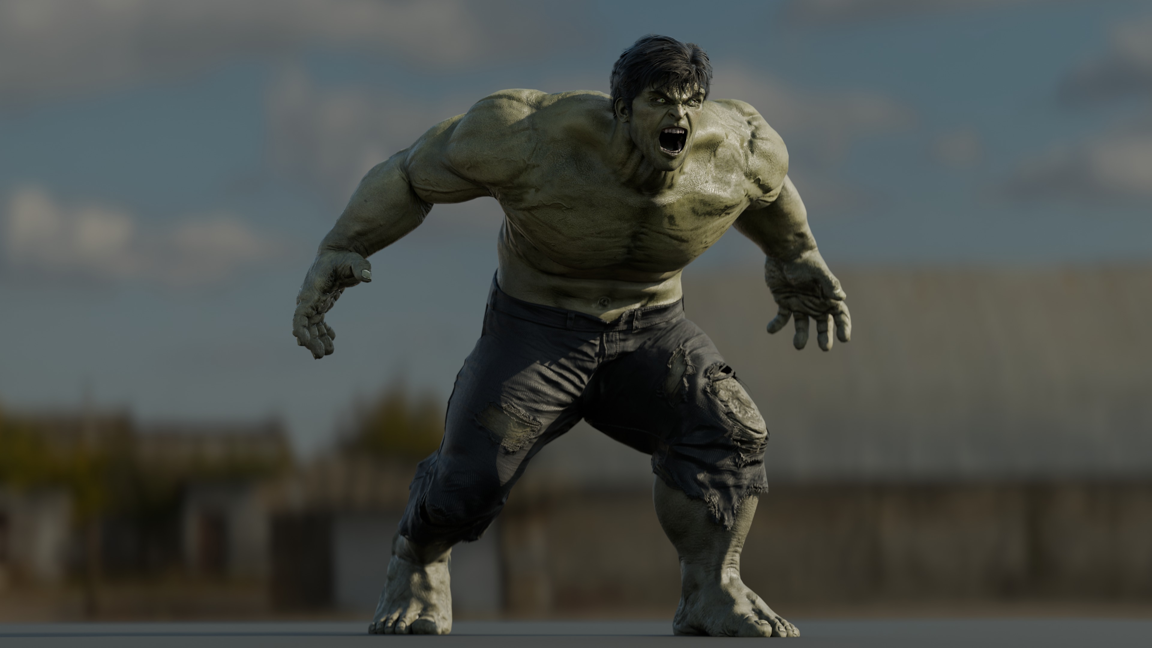 Hulk 3d model 3D model_10