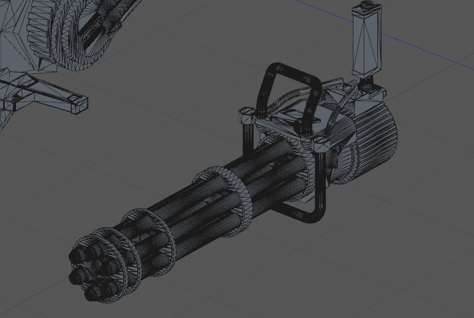 15 Futuristic Sci-Fi Guns Weapons Bundle 3D model_11