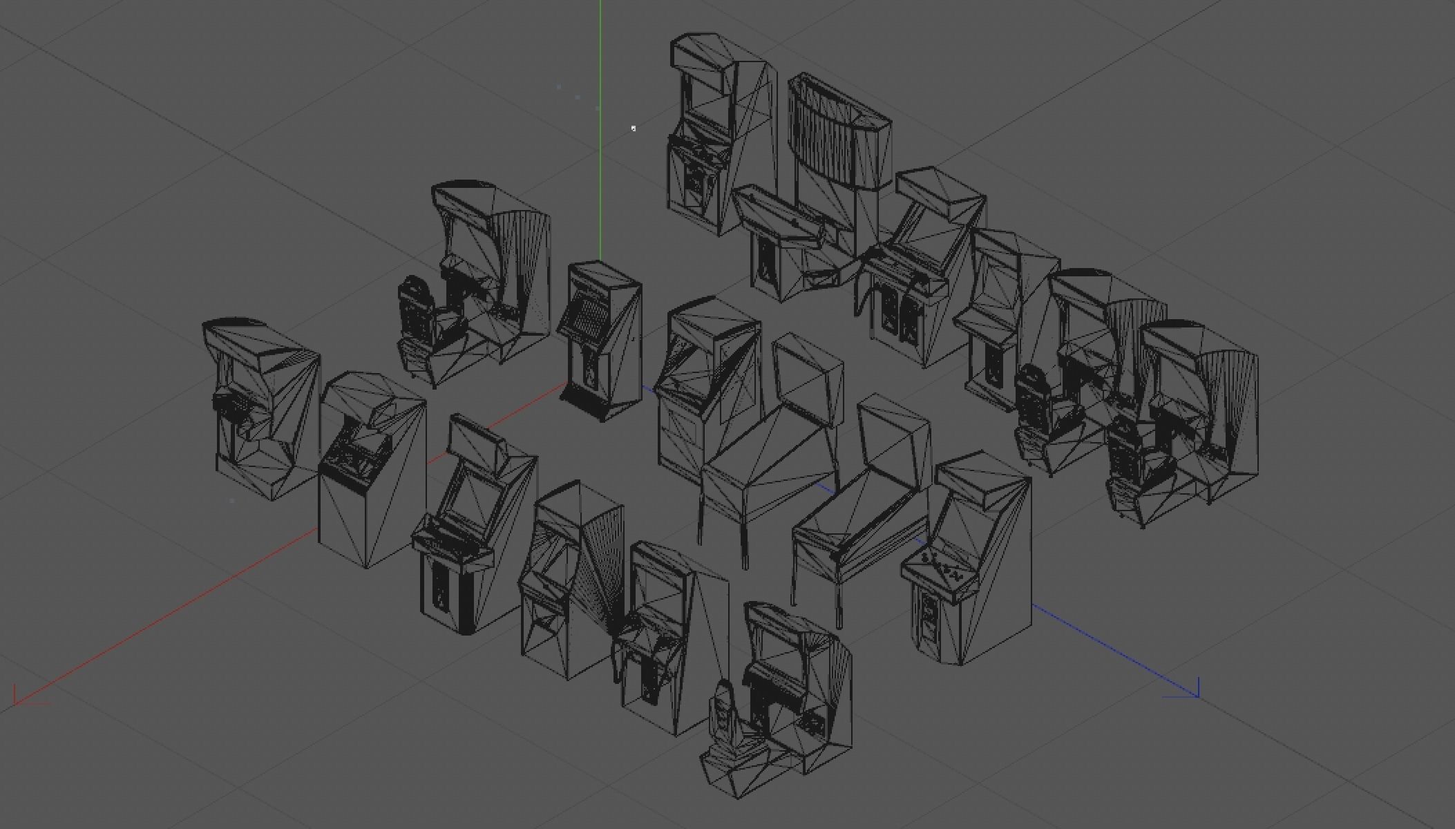 Arcade Machines 3D model_12