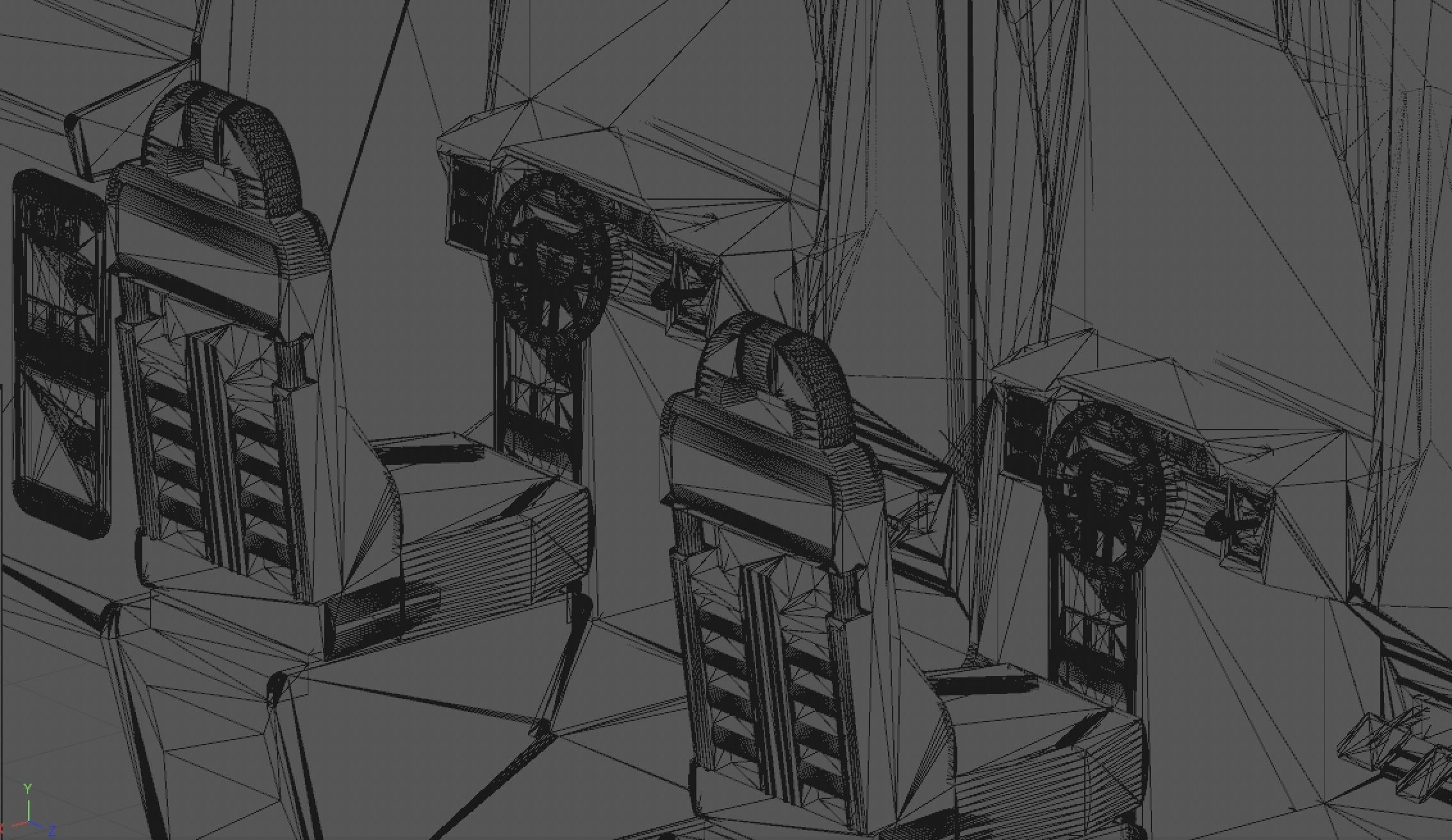 Arcade Machines 3D model_9