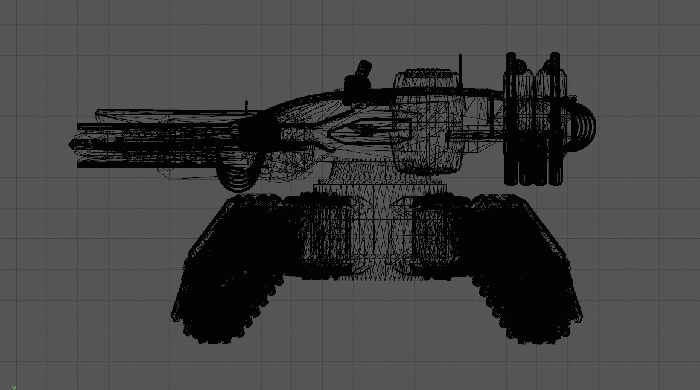 Sci Fi Gun Tower Defense  3D model_8