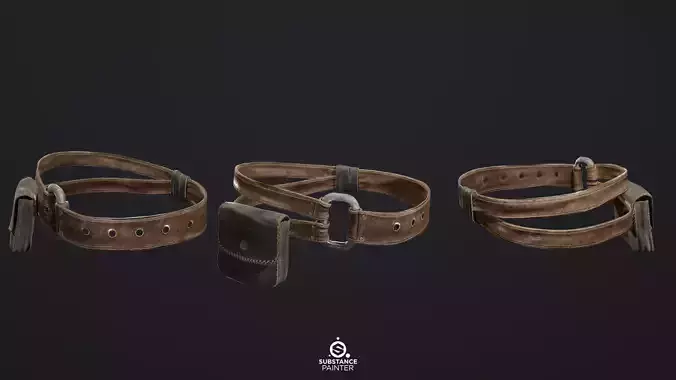 Leather Waist Pouch PBR