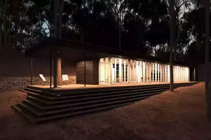 Modern Oblong House Design