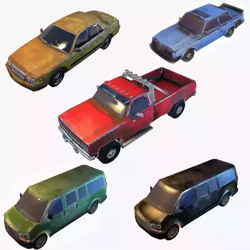Rusty Car Collection