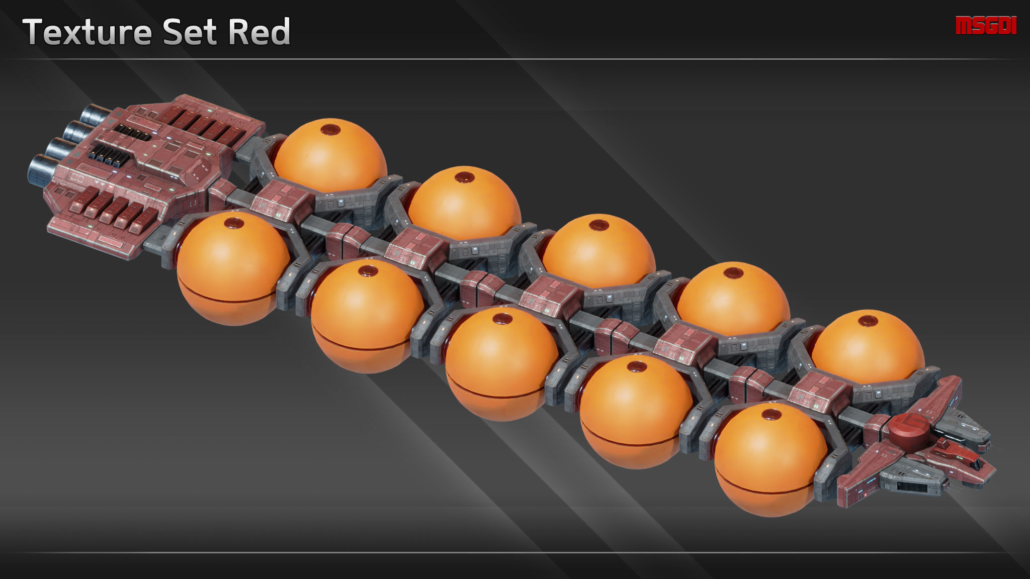 Civilian Tanker Spaceship Collection _19