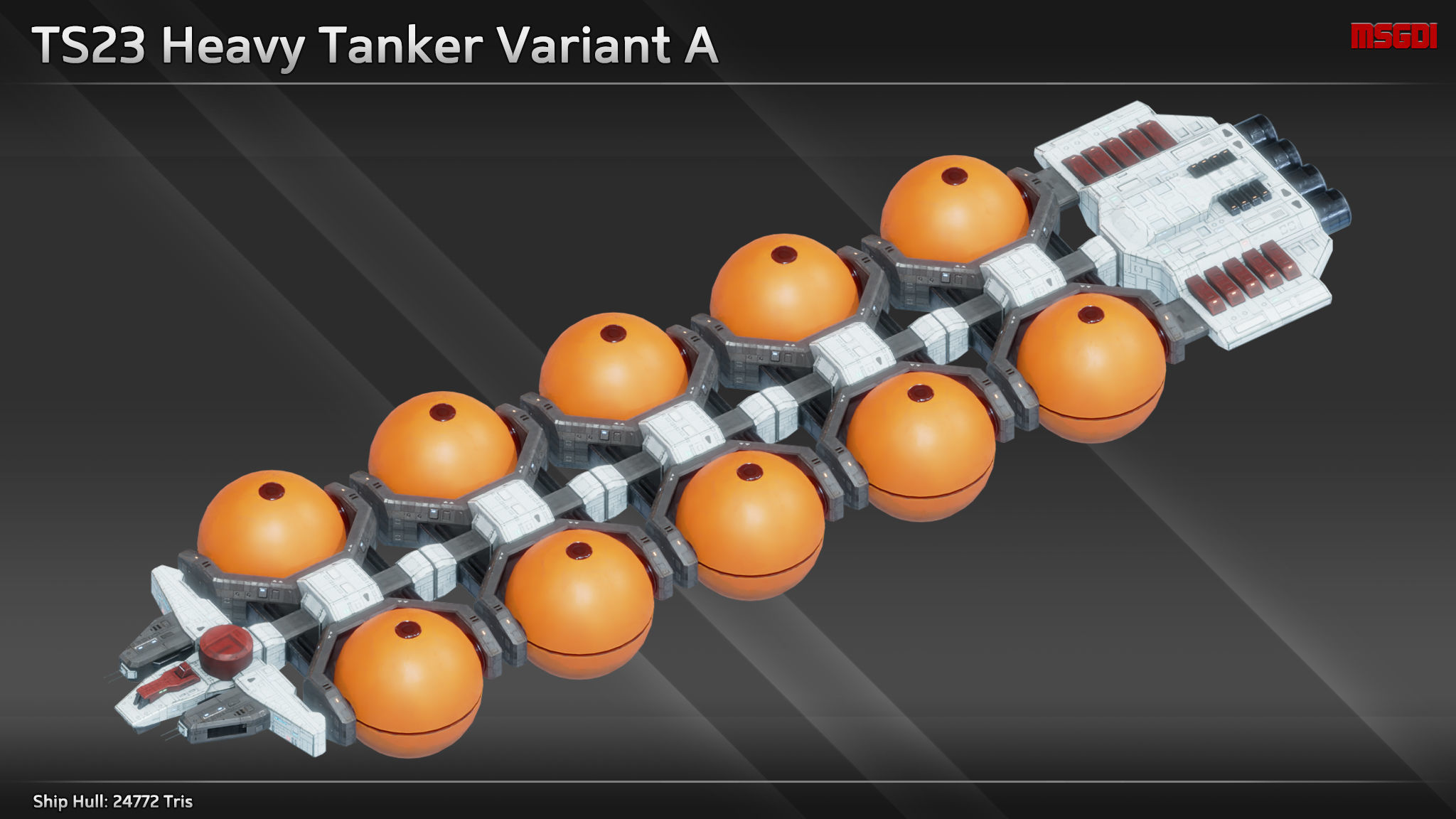 Civilian Tanker Spaceship Collection _10