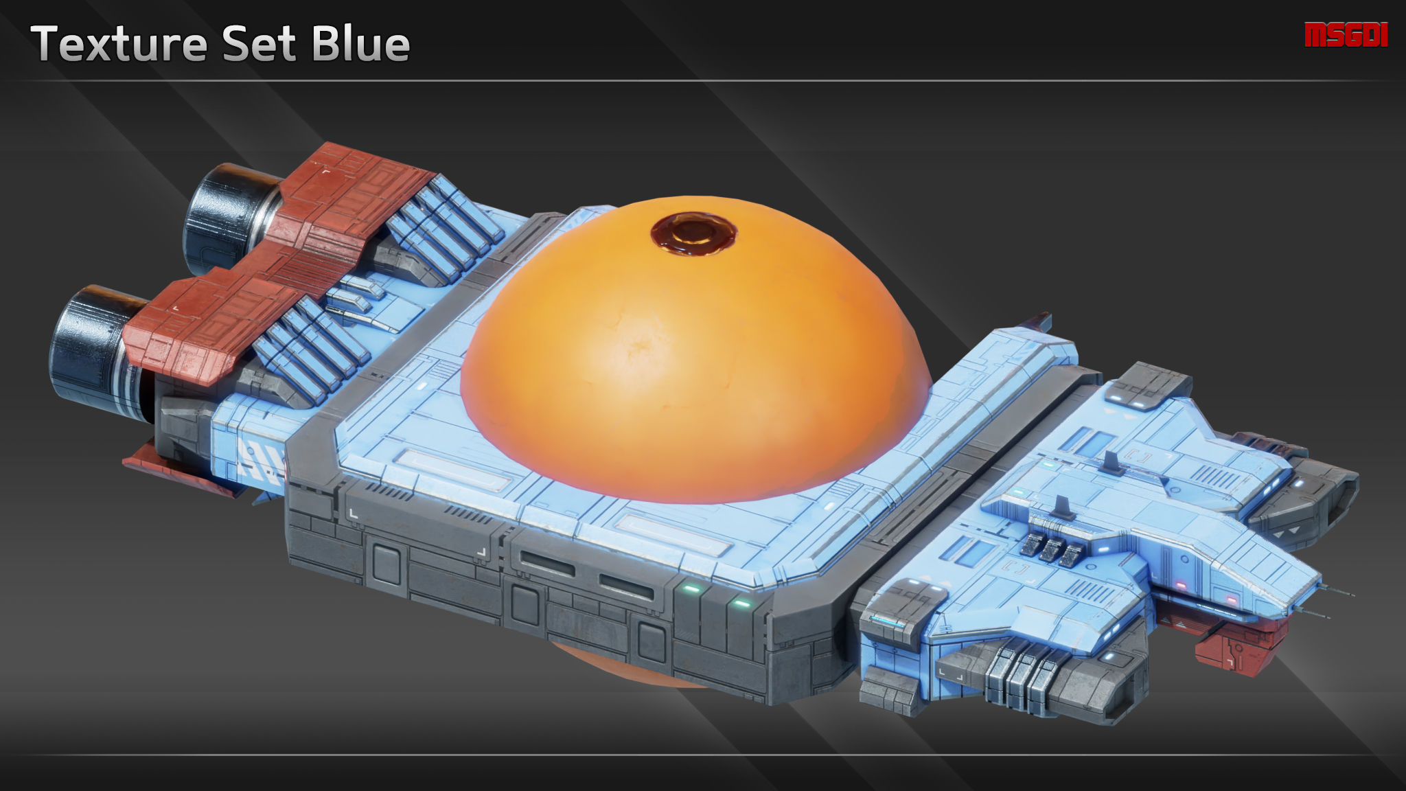 Civilian Tanker Spaceship Collection _16