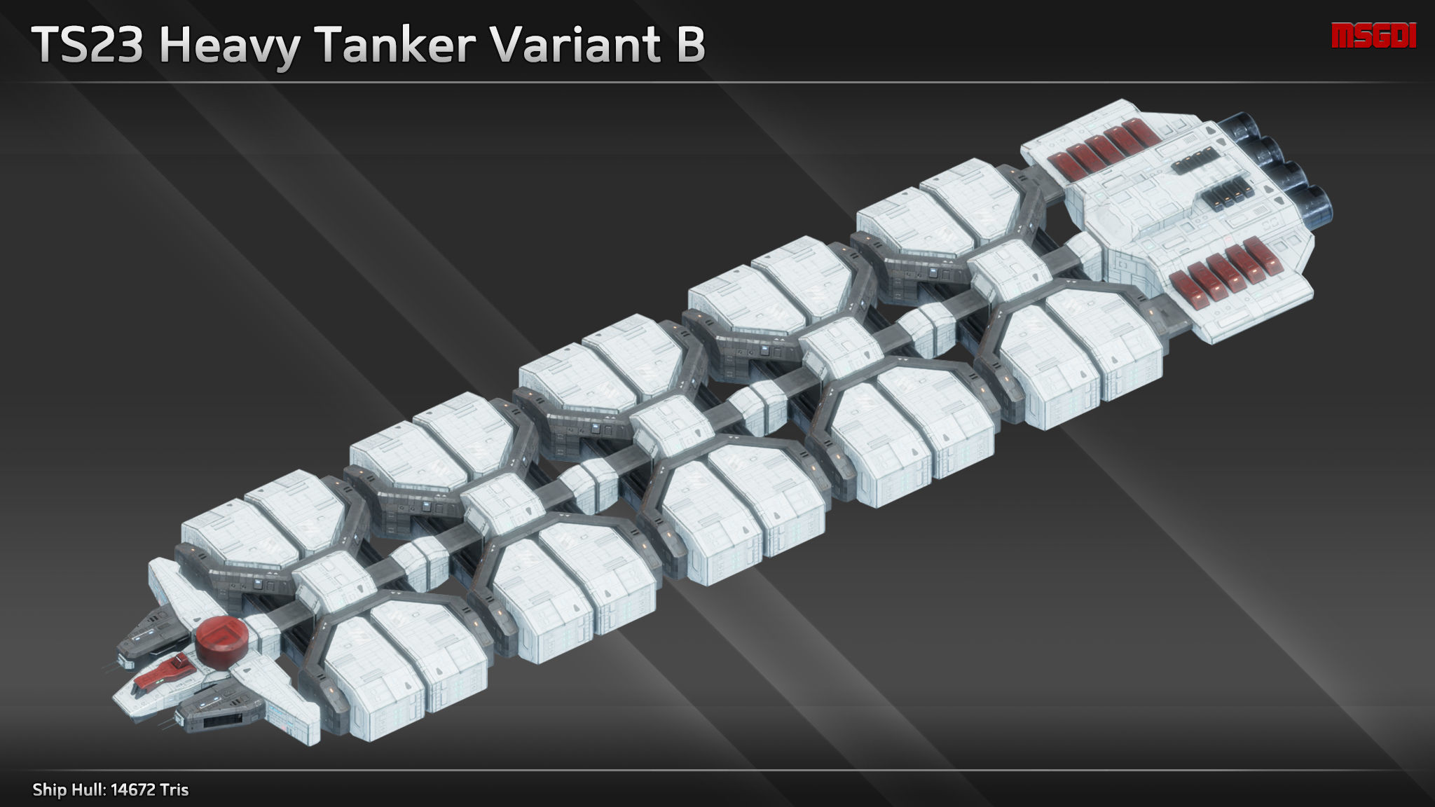 Civilian Tanker Spaceship Collection _11
