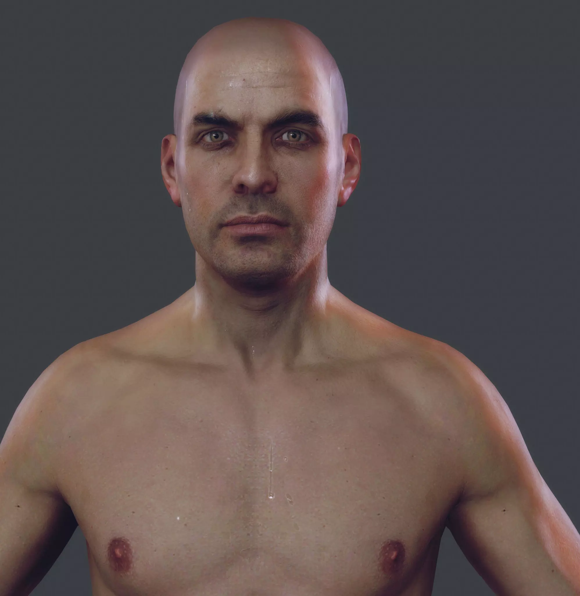 Man 1  - body  -      update  7-26-2017  Low-poly 3D model_0