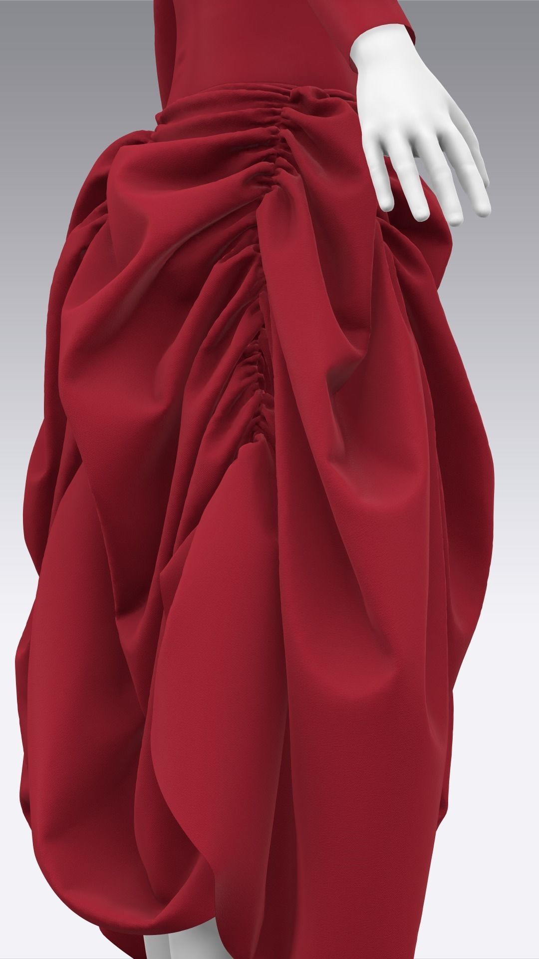 Dress Outfits MD CLO 3D ZPRJ ZPAC project files 3D model_40