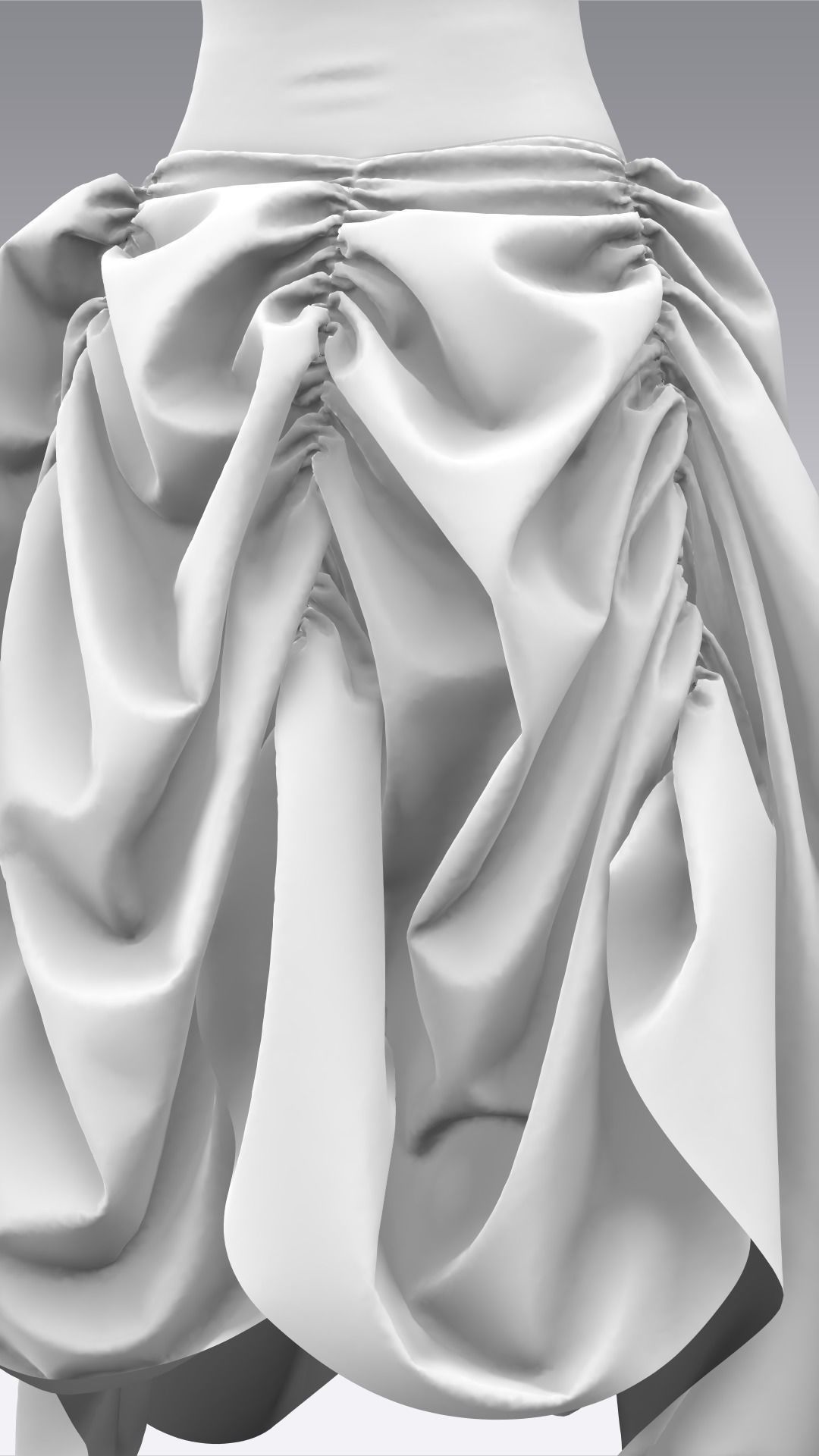 Dress Outfits MD CLO 3D ZPRJ ZPAC project files 3D model_31