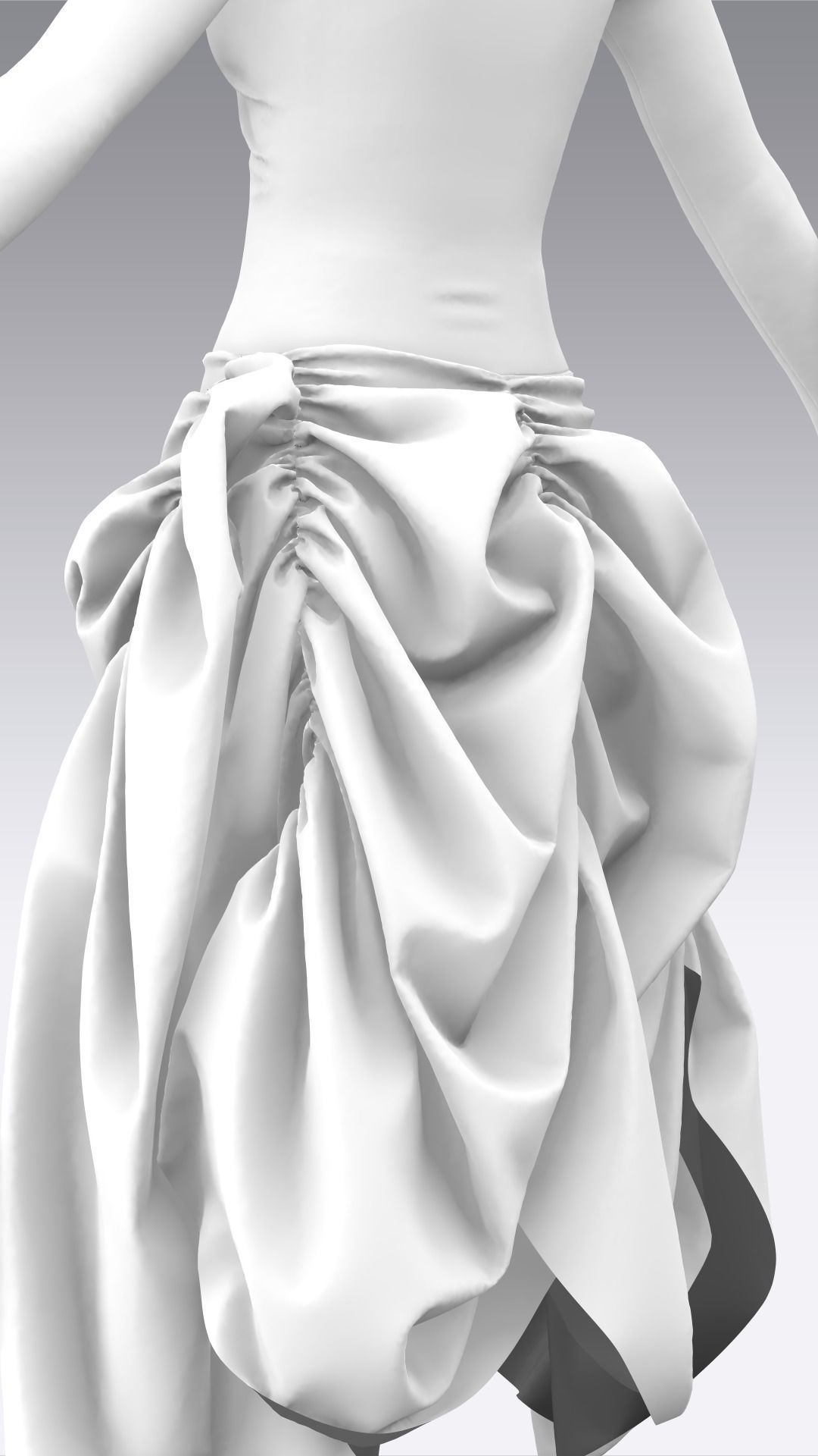 Dress Outfits MD CLO 3D ZPRJ ZPAC project files 3D model_22