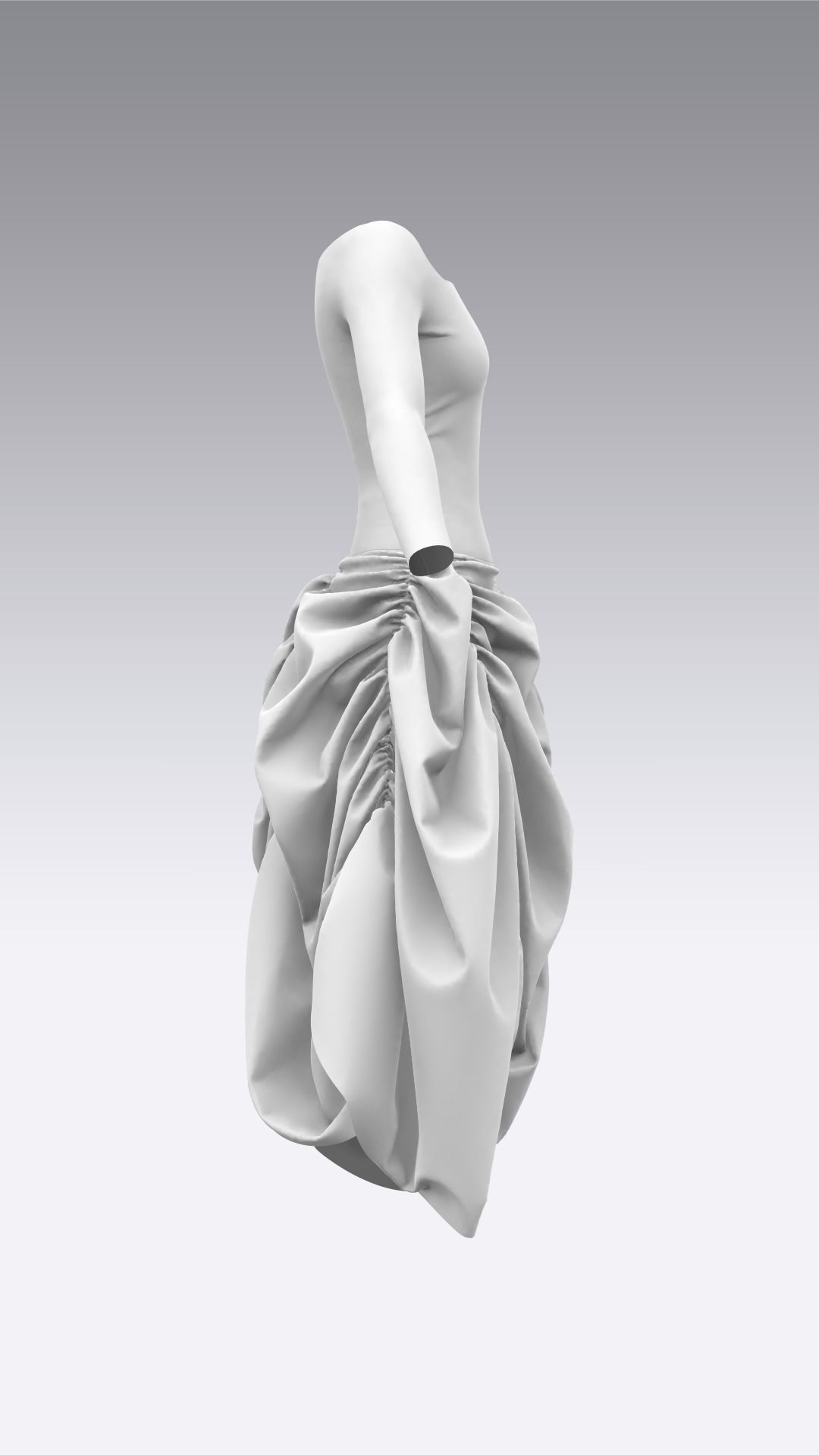 Dress Outfits MD CLO 3D ZPRJ ZPAC project files 3D model_11