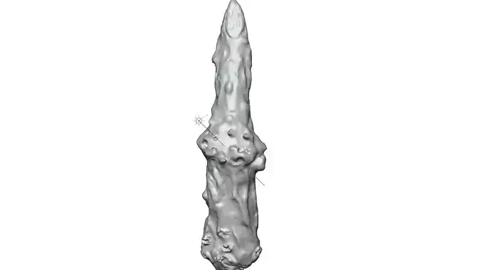 Sukuna Finger 3D Model Jujutsu kaisen