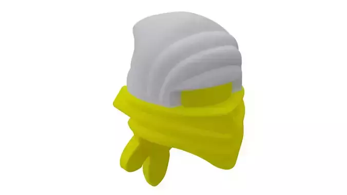 Realistic Lego Ninjago 3D Scan Head 
