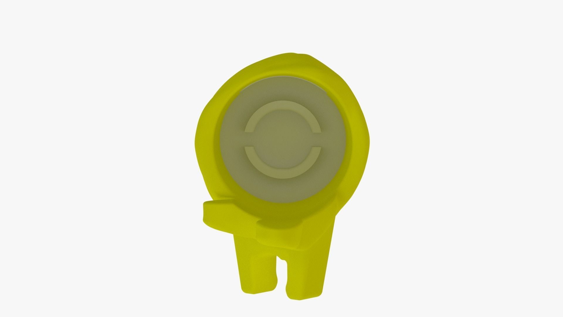 Realistic Lego Ninjago 3D Scan Head  Low-poly 3D model_6