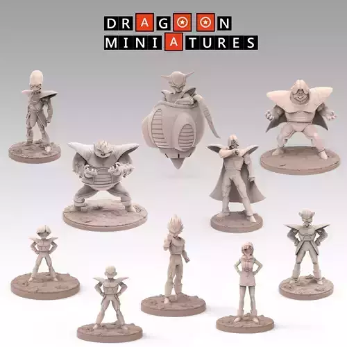 Term 3 - Namek Saga Part 1 - Dragon Ball Miniatures 3D print model