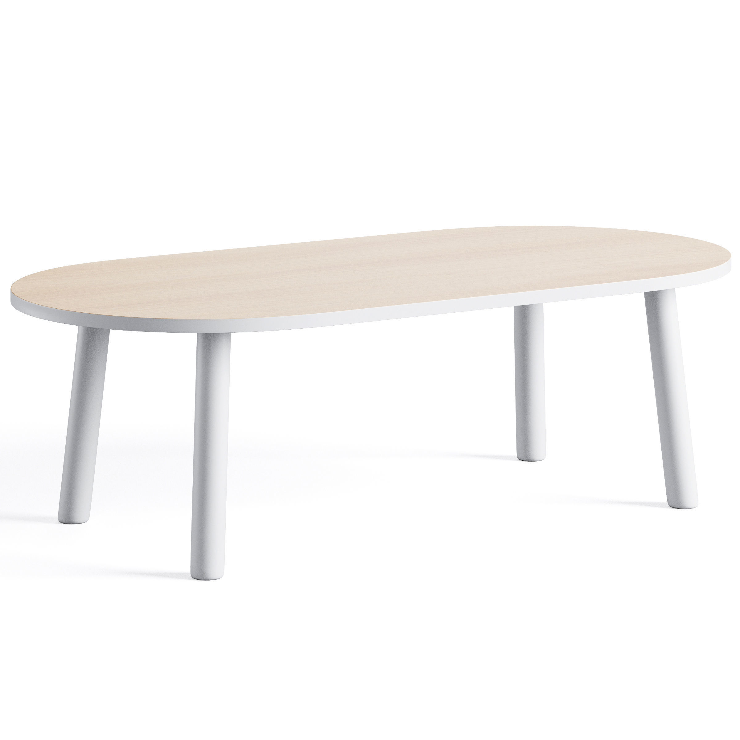 Rue Wood Kids Table 3D model_3