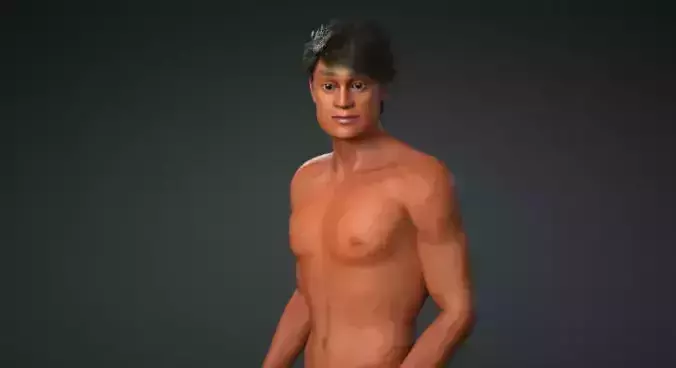 Khaled complete rig body and full rig face