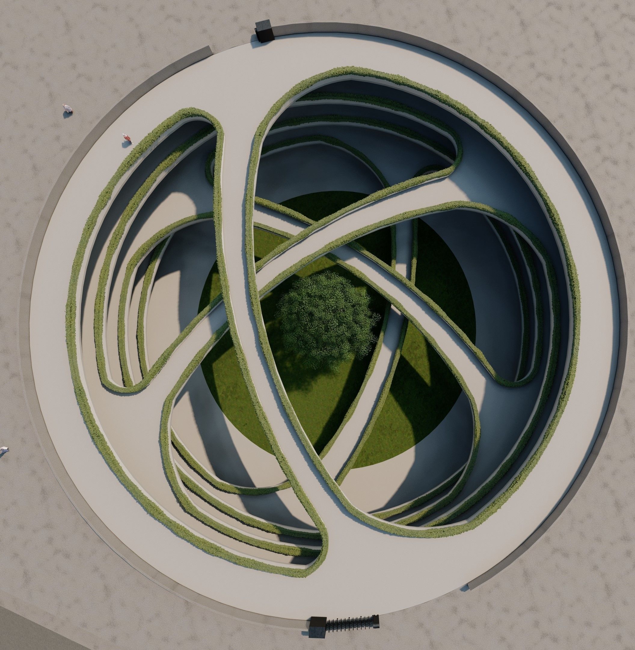An Urban Design Project includes Shopping Mall Apartment Complex 3D model_7