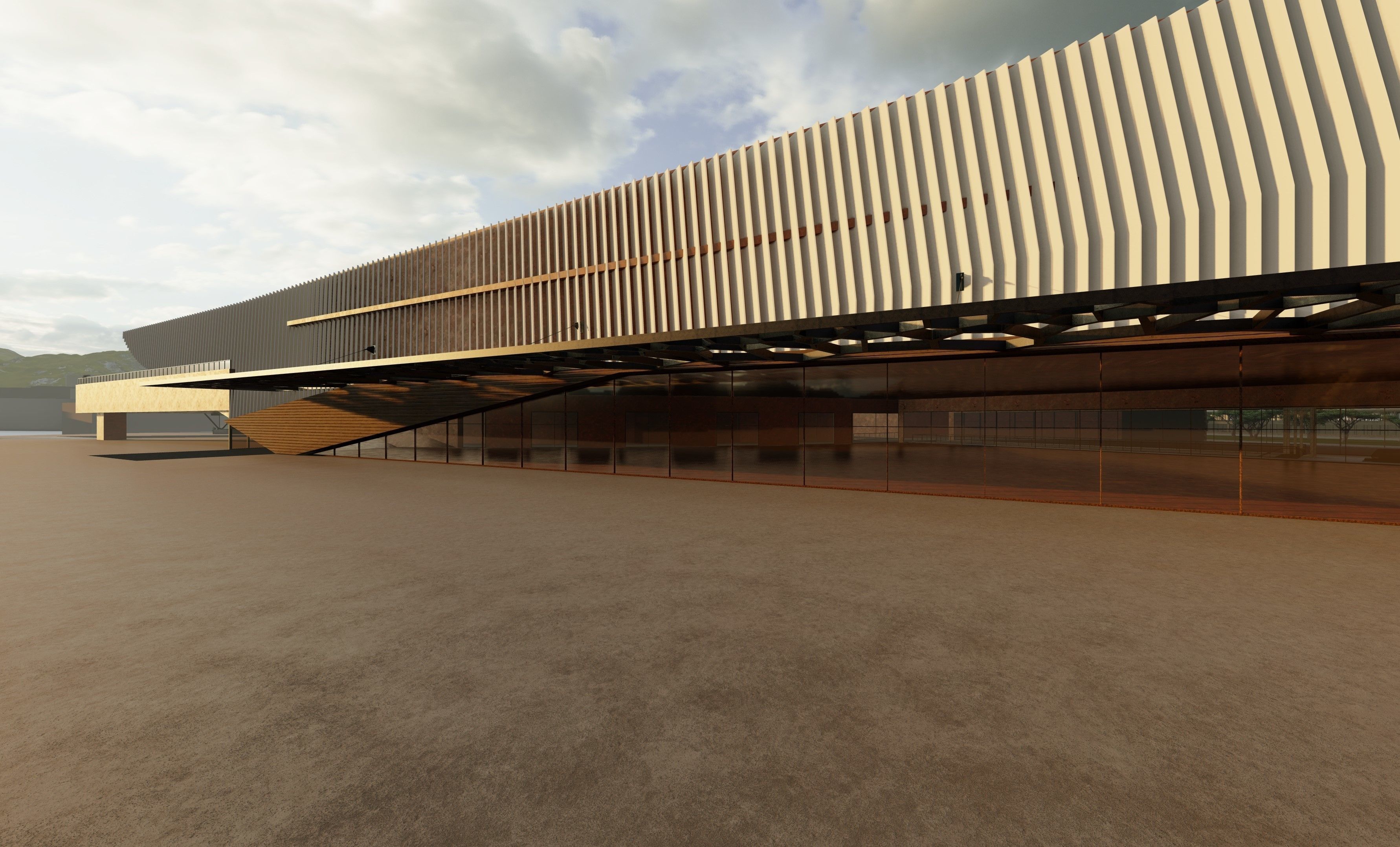 An Urban Design Project includes Shopping Mall Apartment Complex 3D model_4