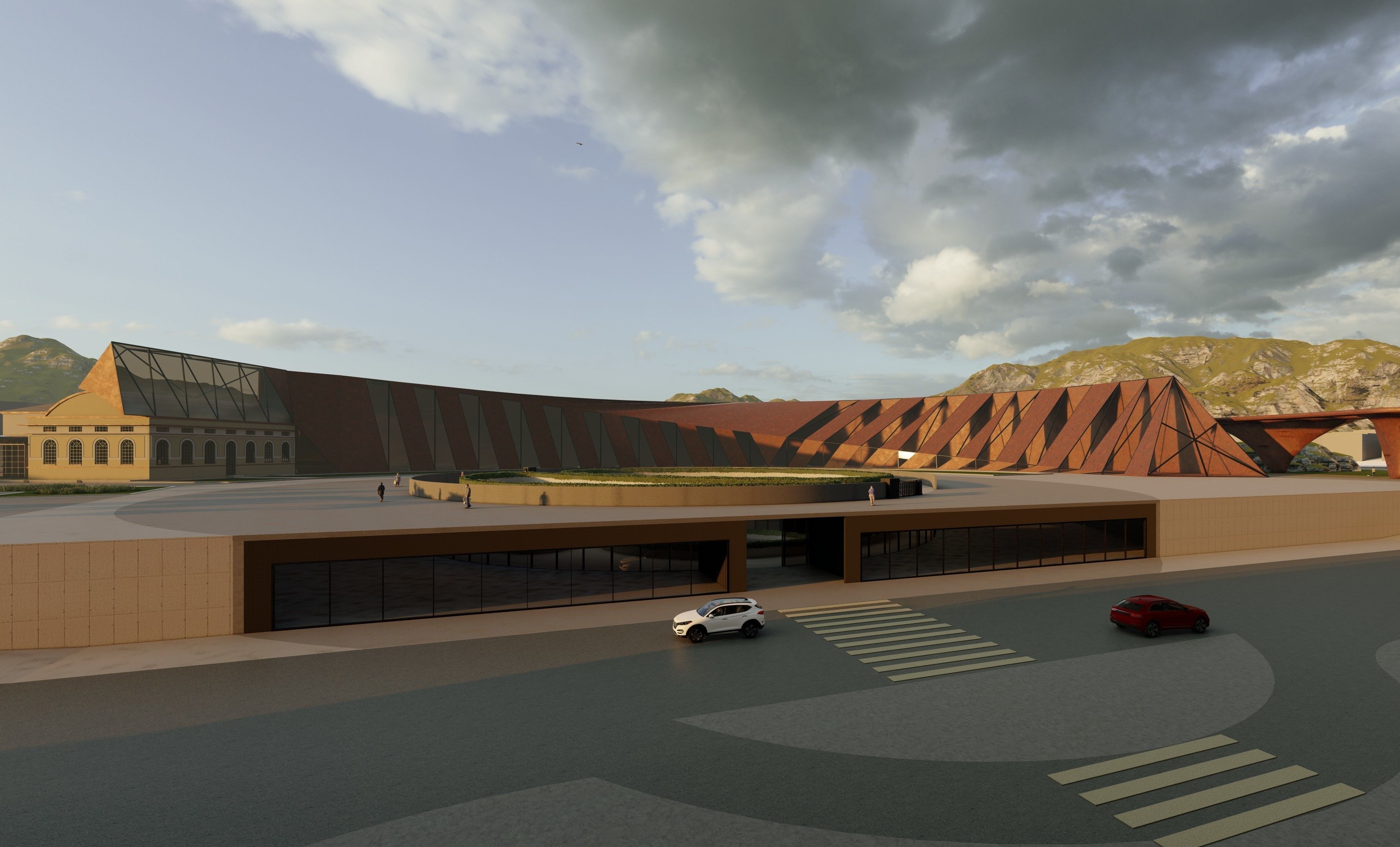 An Urban Design Project includes Shopping Mall Apartment Complex 3D model_6