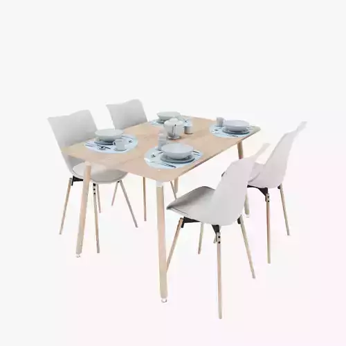 Dining Table Set 03