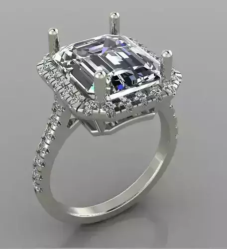 Coctaile Ring for woman 6 3D print model