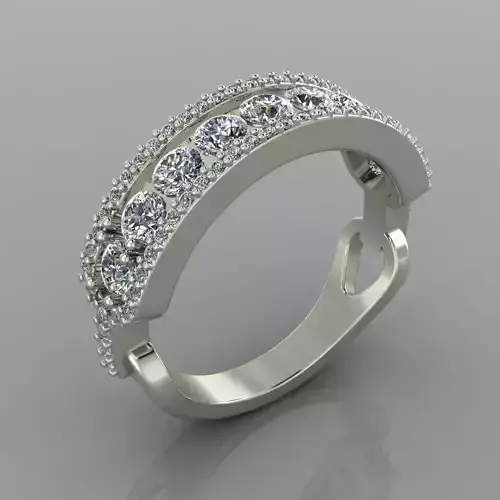 Jewellery Ring Nice 3d print model 19
