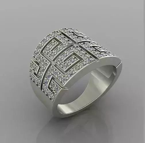 Ring For Women jewellery 3d print model 1