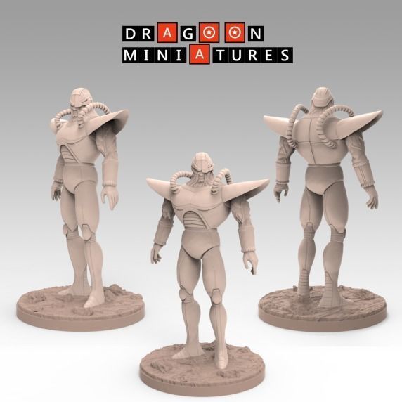 Term 4 - Namek Saga Part 2 - Ginyu Force - Turles Crusher Corps  3D print model_8