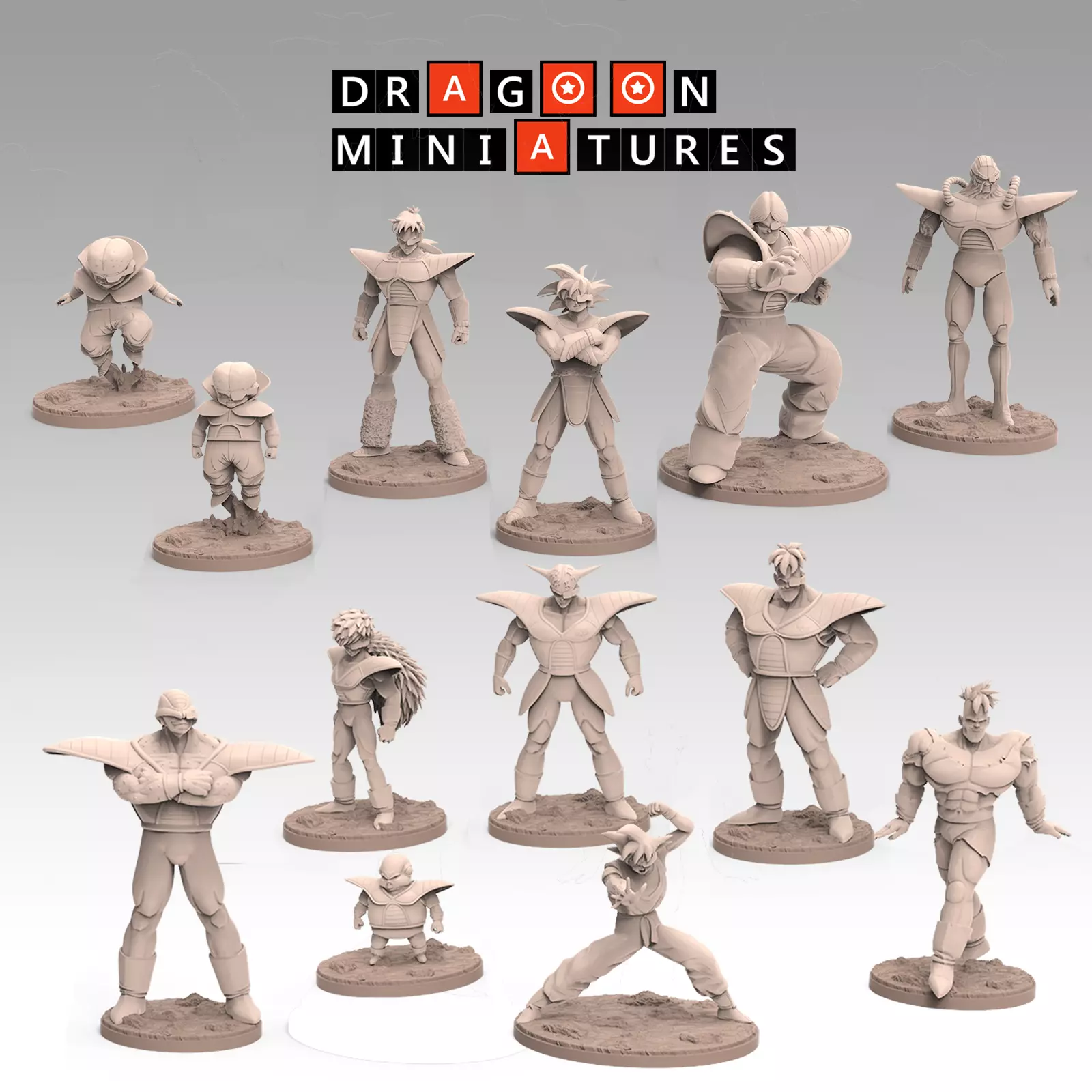 Term 4 - Namek Saga Part 2 - Ginyu Force - Turles Crusher Corps  3D print model_0