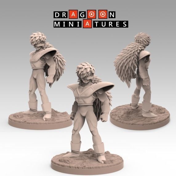 Term 4 - Namek Saga Part 2 - Ginyu Force - Turles Crusher Corps  3D print model_9