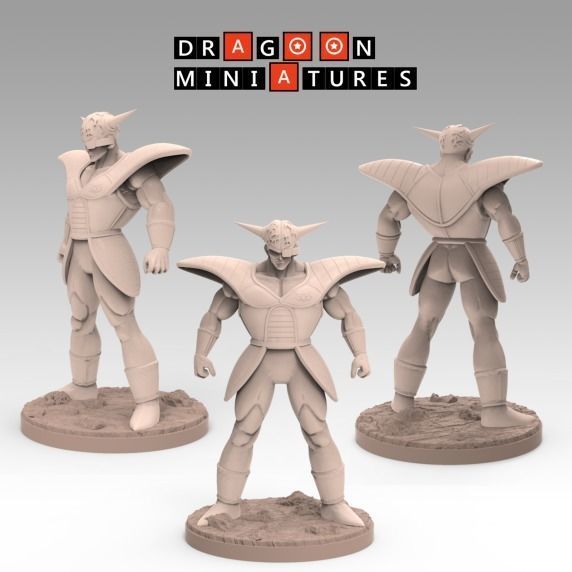 Term 4 - Namek Saga Part 2 - Ginyu Force - Turles Crusher Corps  3D print model_3
