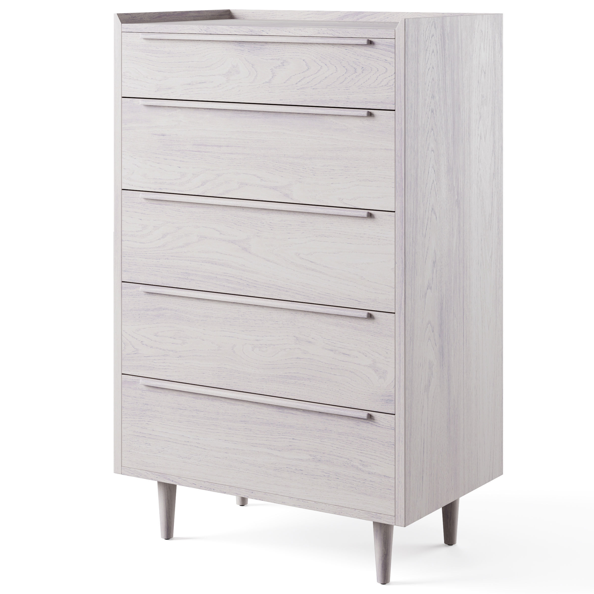 Tate 5-Drawer Chest  3D model_1