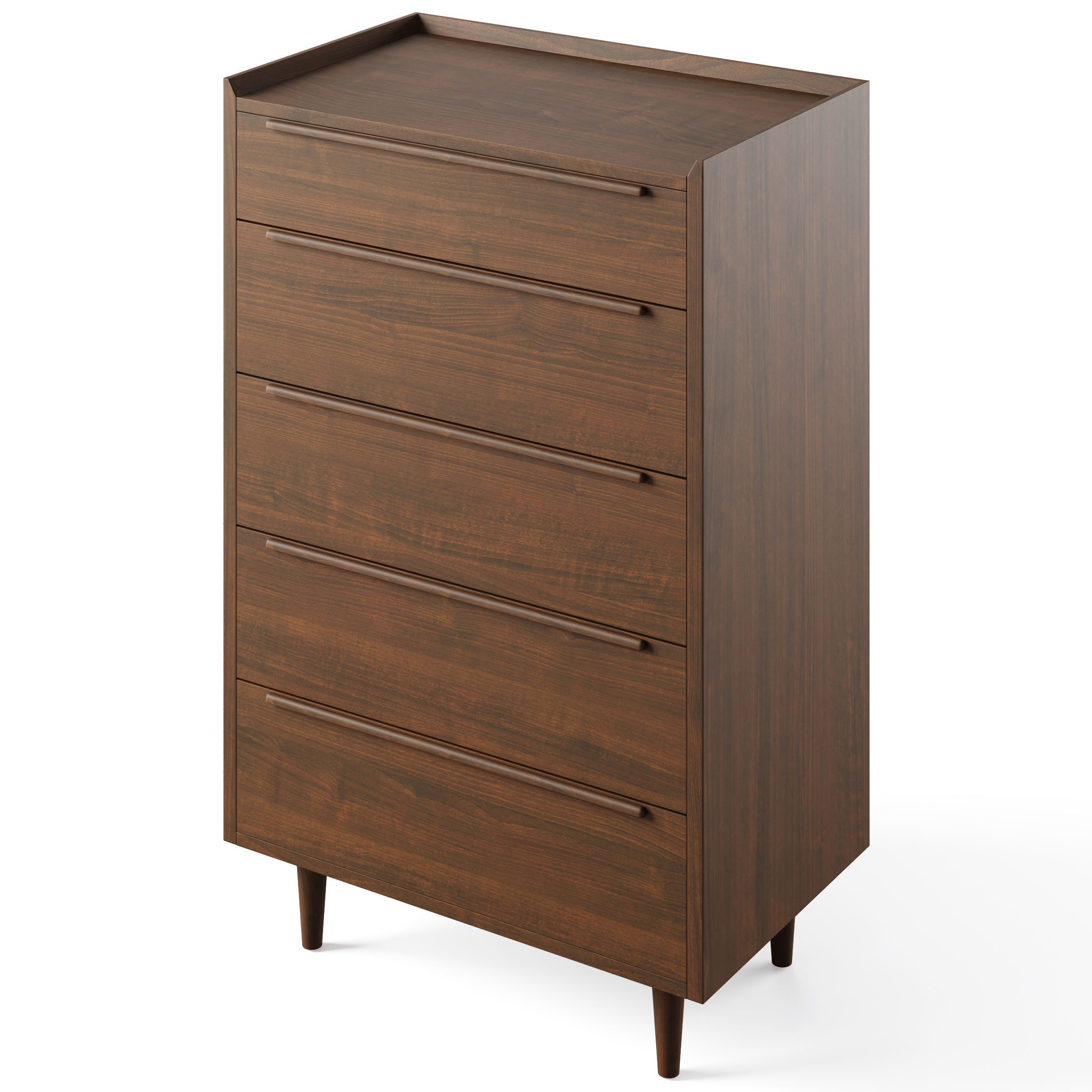 Tate 5-Drawer Chest  3D model_4