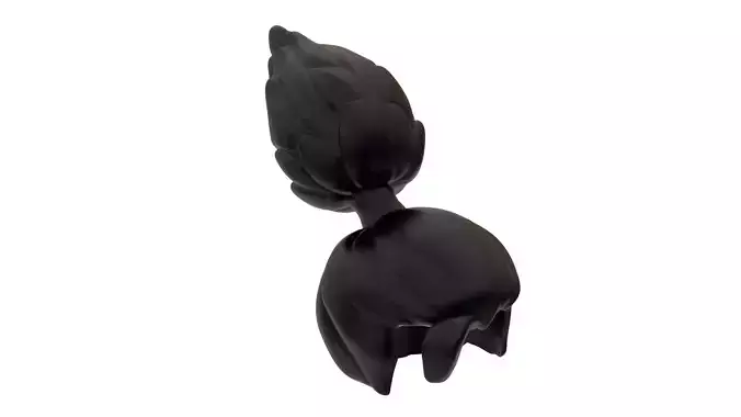 Realsize Lego Minifigure Short Hair for Yasuo