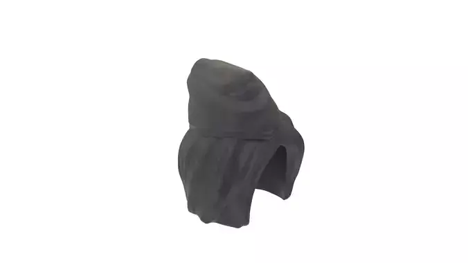 Realsize Lego Minifigure Nurse Hat Low-poly 3D model