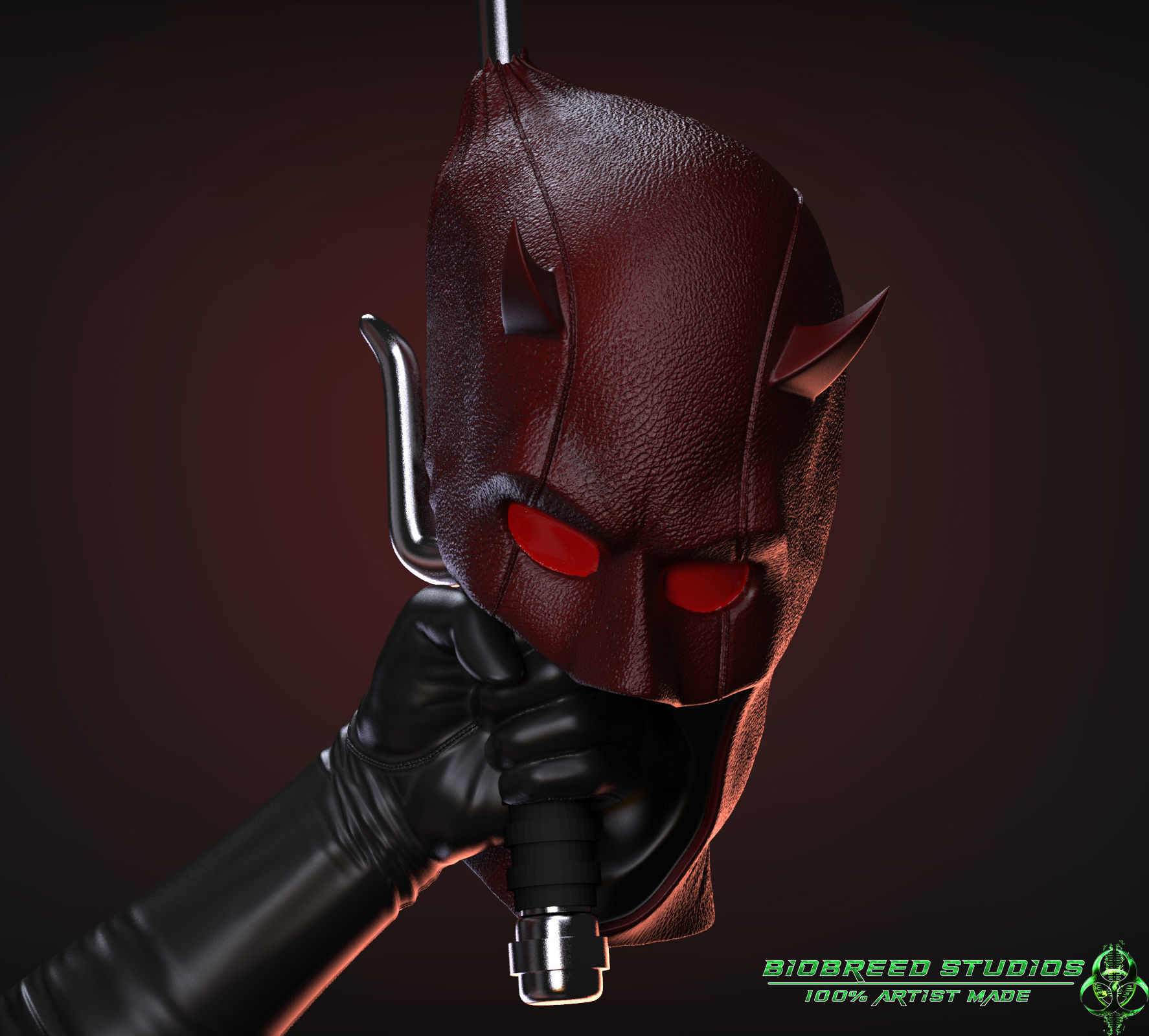 Marvel Comics Lady Bullseye 3D print model_7