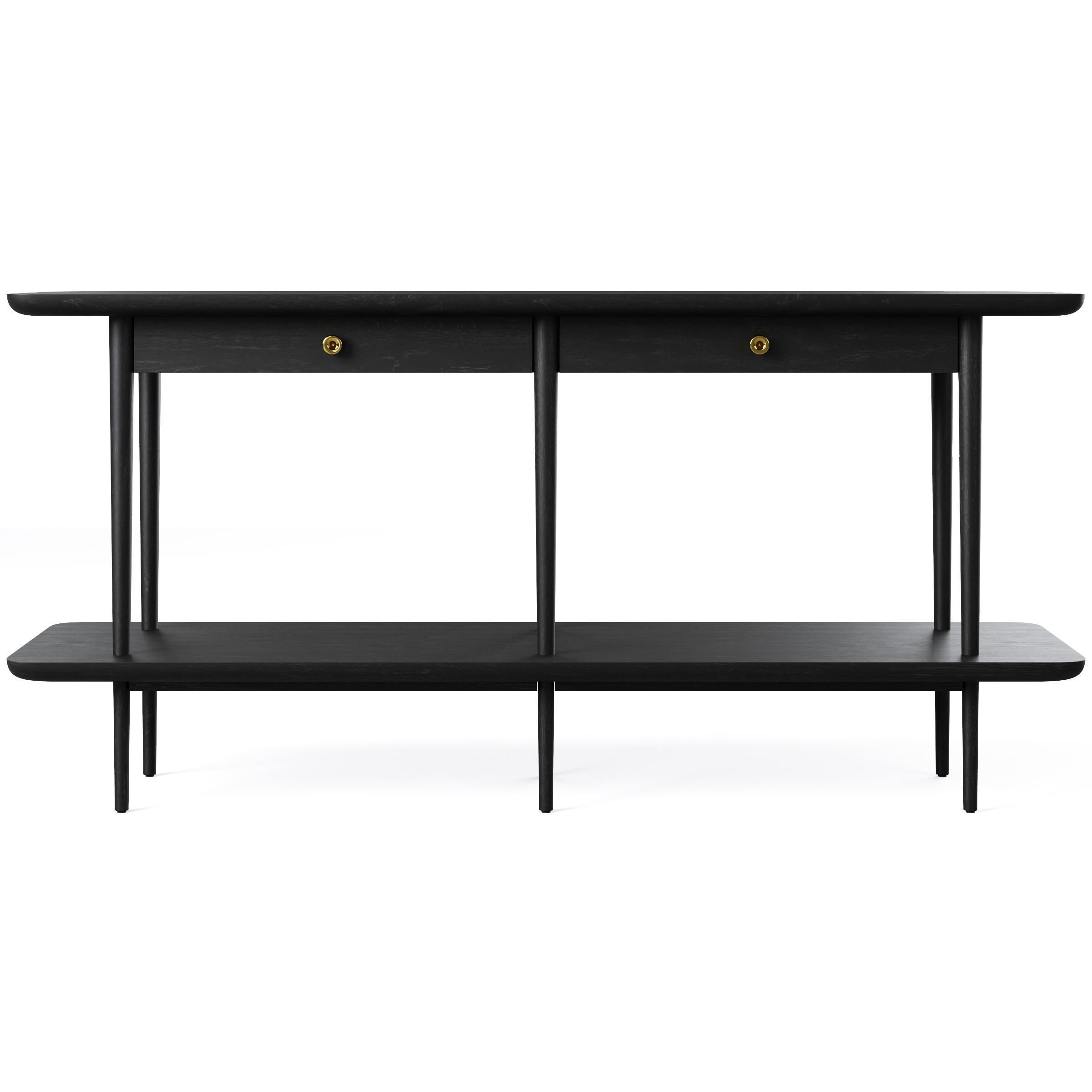 Mickell Storage Console Table 3D model_1