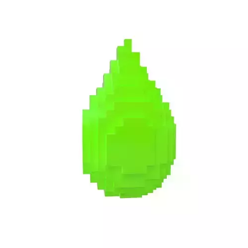 Voxel Water Drops v1 012