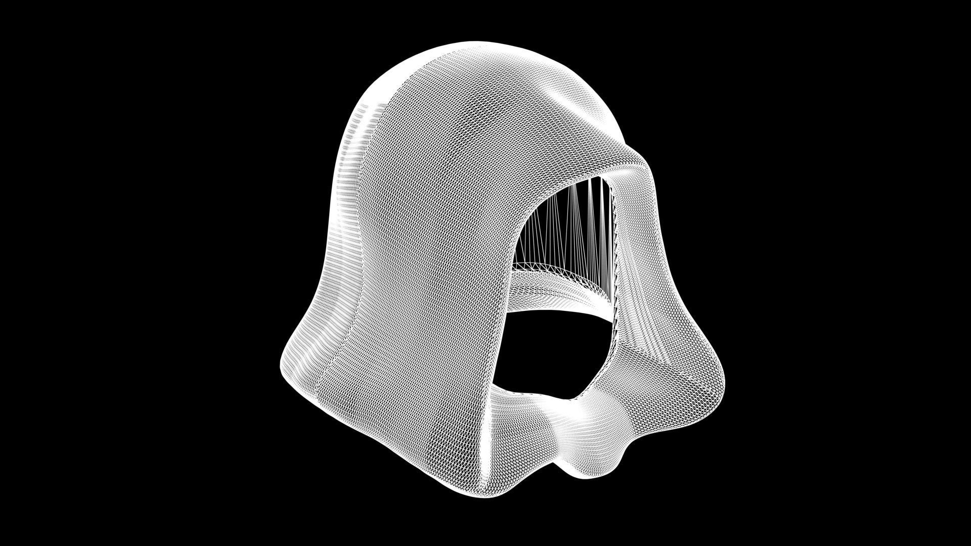 Lego Detailed 3D Scan Hoddie Hat Low-poly 3D model_7