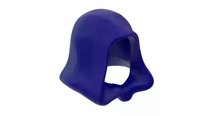 Lego Detailed 3D Scan Hoddie Hat  Low-poly 3D model