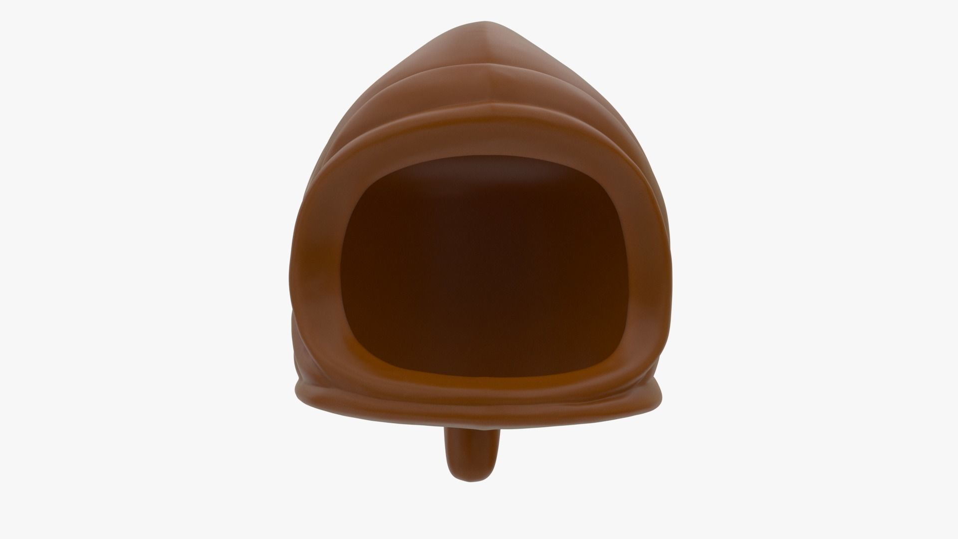 Lego Detailed 3D Scan Hoddie Hat Low-poly 3D model_1