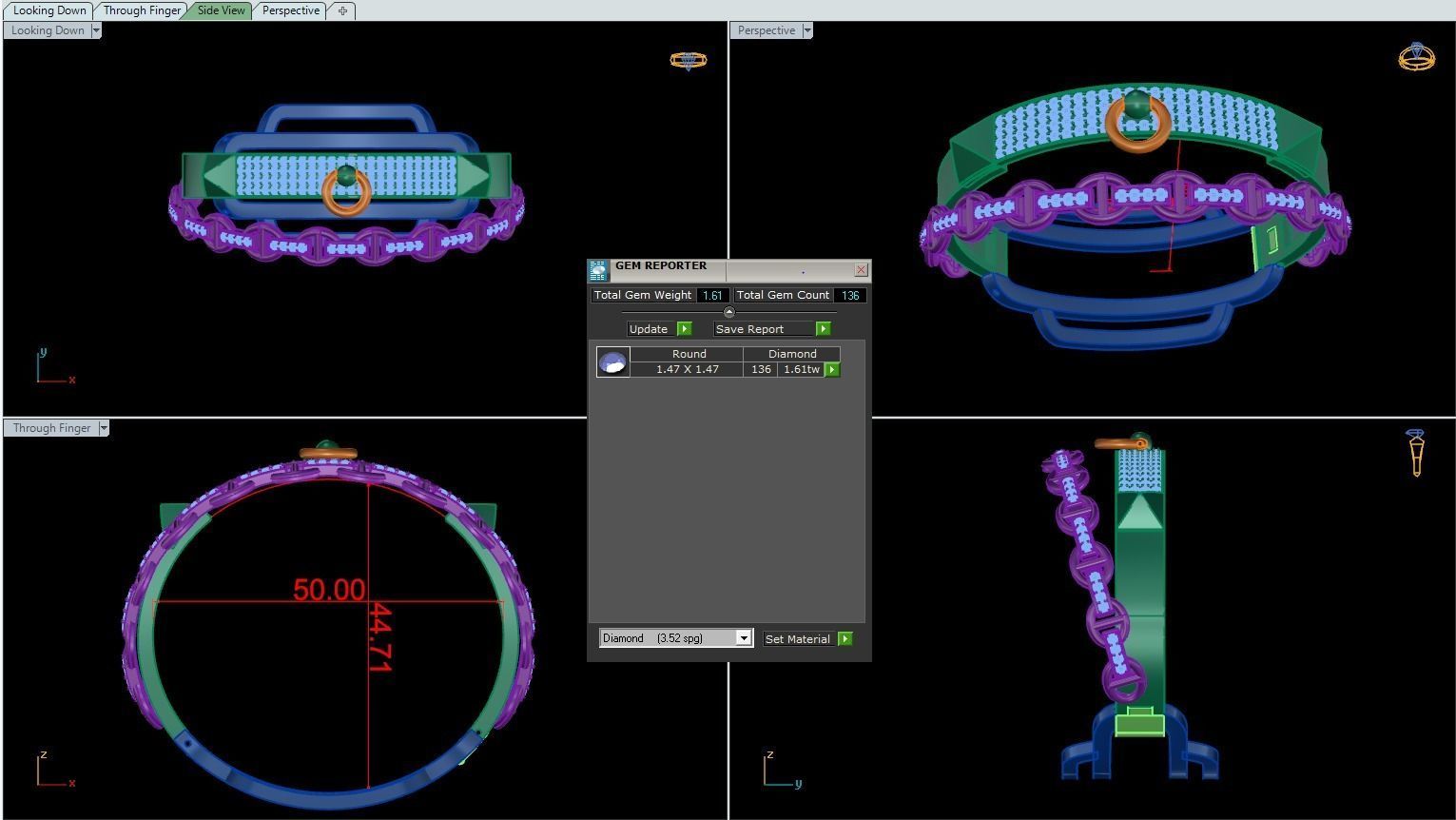 Bracelet Hermes 3D print model_2