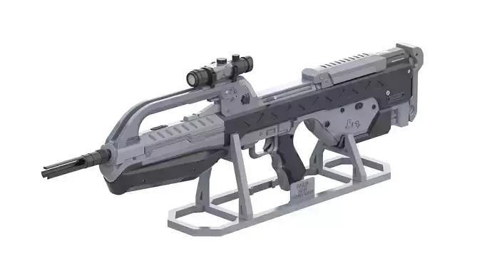 BR55 Blaster - Halo - Commercial - STL 