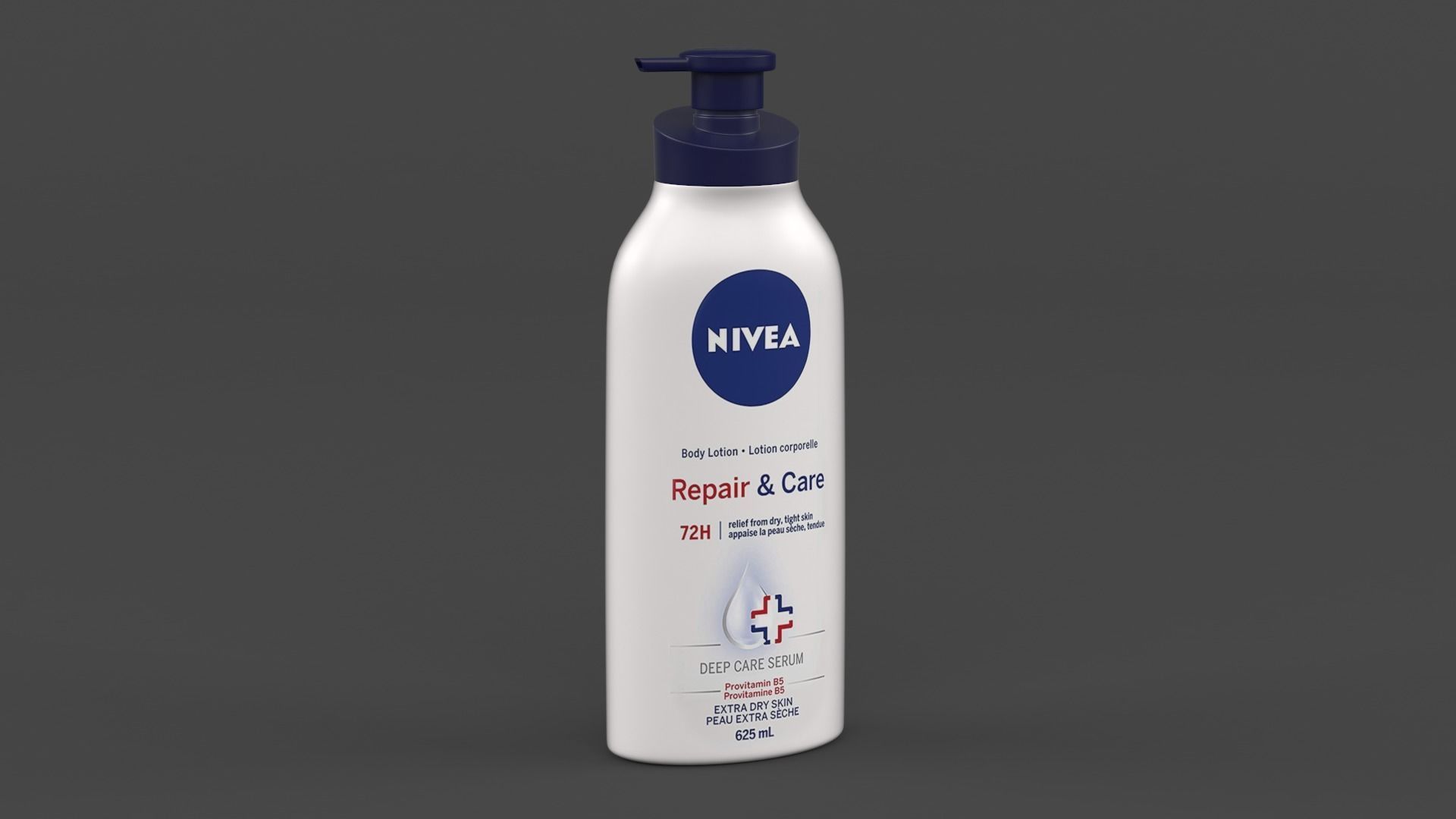 Nivea Body Lotion 3D model_6