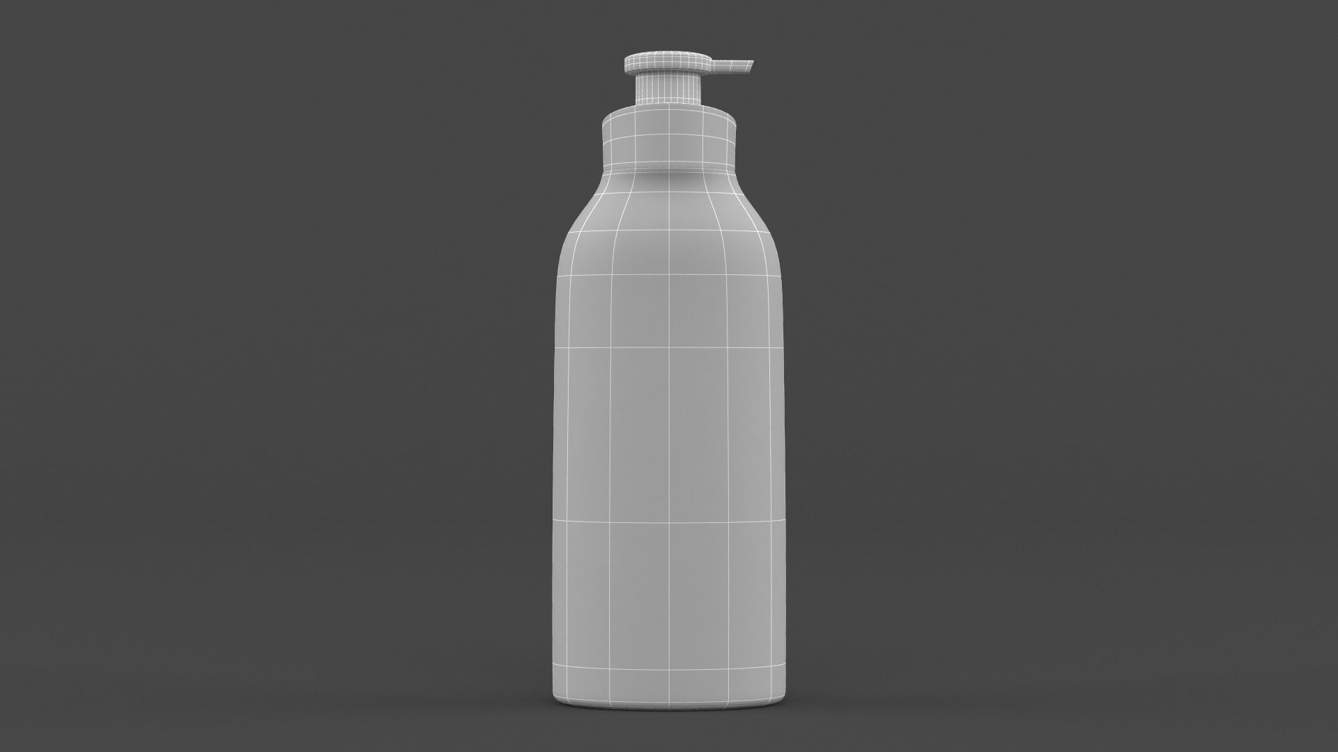 Nivea Body Lotion 3D model_9