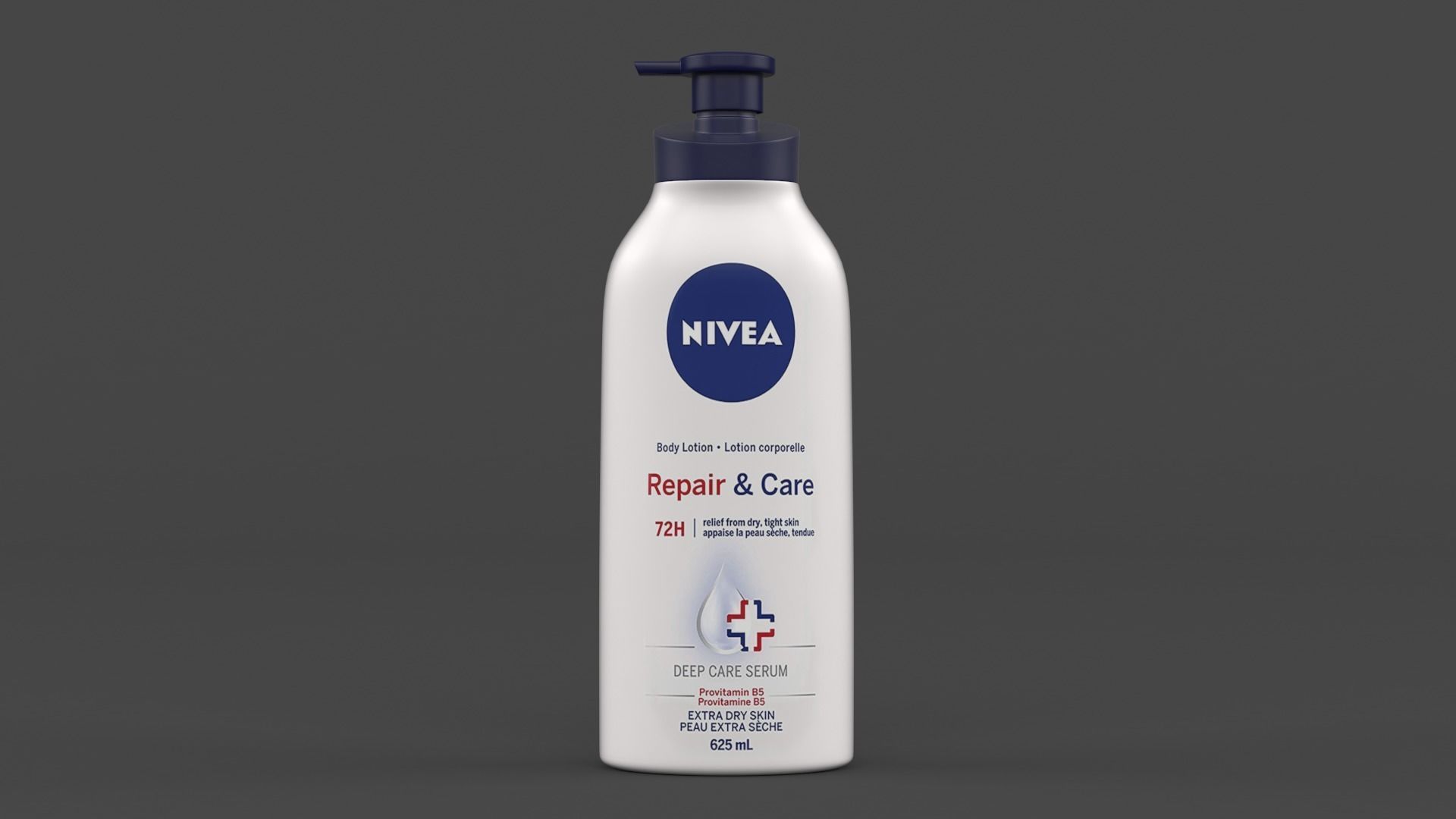 Nivea Body Lotion 3D model_4