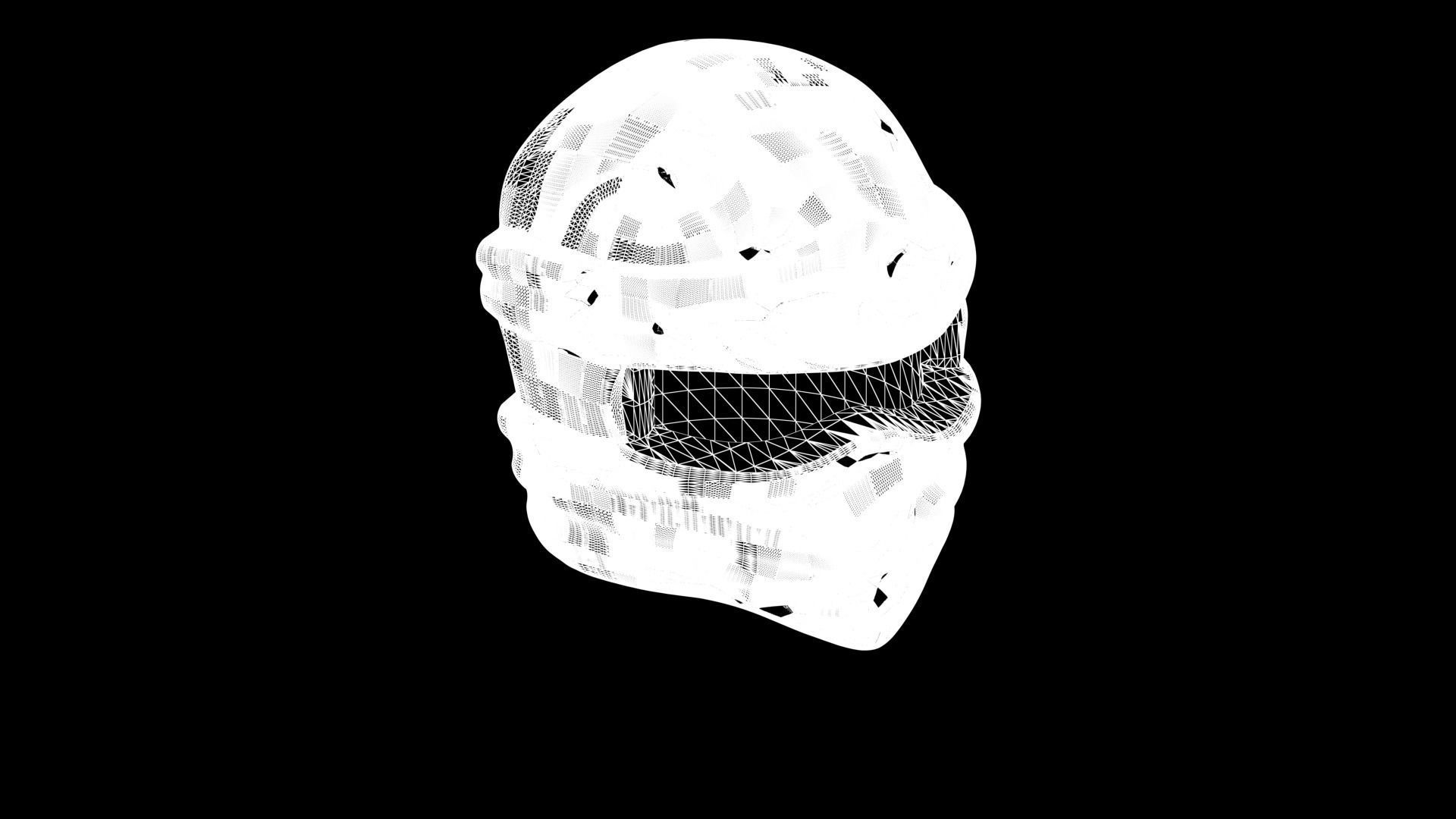 Lego Ninjago Head 3D model_7